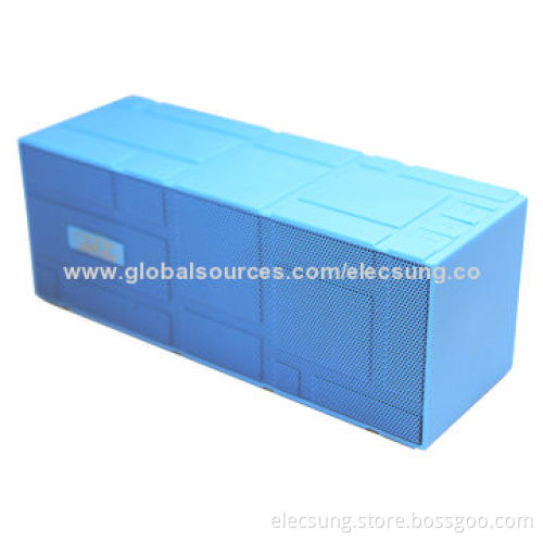 Bluetooth Speaker, Up to 12 hours Playing Time, Hands-free, Line-in, CE, FCC, RoHS Mark